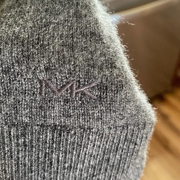 Michael Kors men’s cashmere grey zip up sweater - Picture 5 of 8